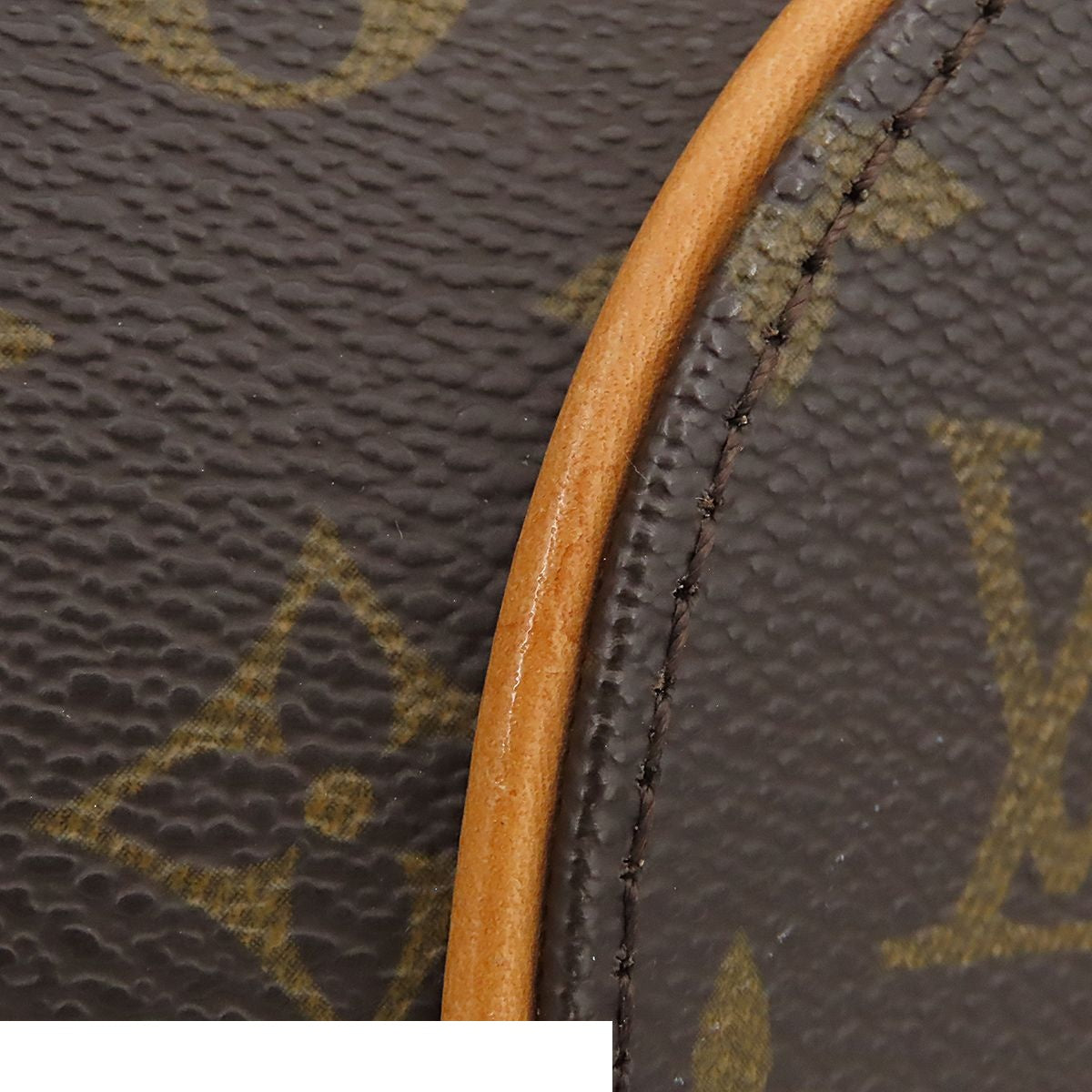 Louis Vuitton Ellipse PM Brown Gold Monogram Canvas Handbag — view 6