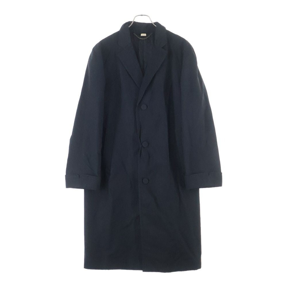 Gucci Cotton Nylon Long Coat Black