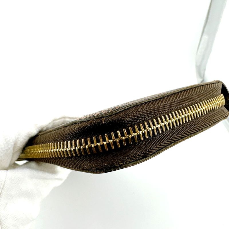 Louis Vuitton N60015 Damier Round Zipper Zippy Wallet Old Shape Long Wallet