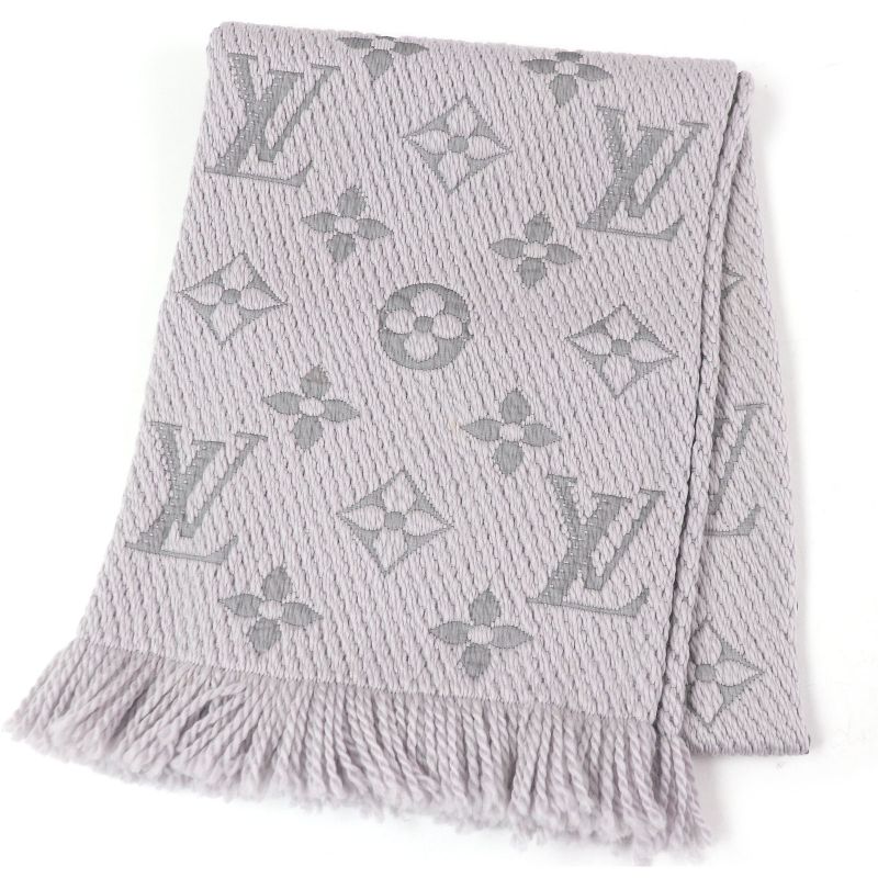 Louis Vuitton 2022 M74742 Echarpe - Logomania Monogram Fringe Stole Shawl Scarf