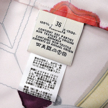 Hermes Sleeveless Dress 36 Silk 2018ss Pink