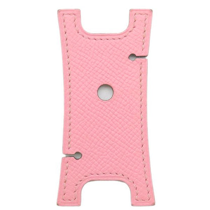 Hermes Small Accessories de Ring Vaux Epson Rose Confetti Earphone Holder