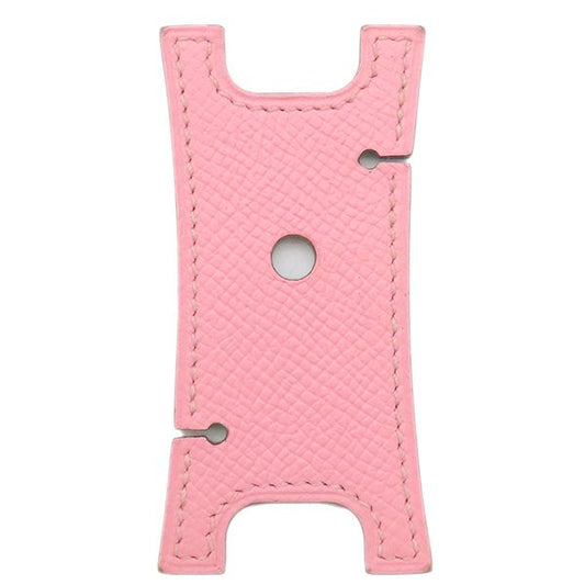 Hermes Small Accessories de Ring Vaux Epson Rose Confetti Earphone Holder