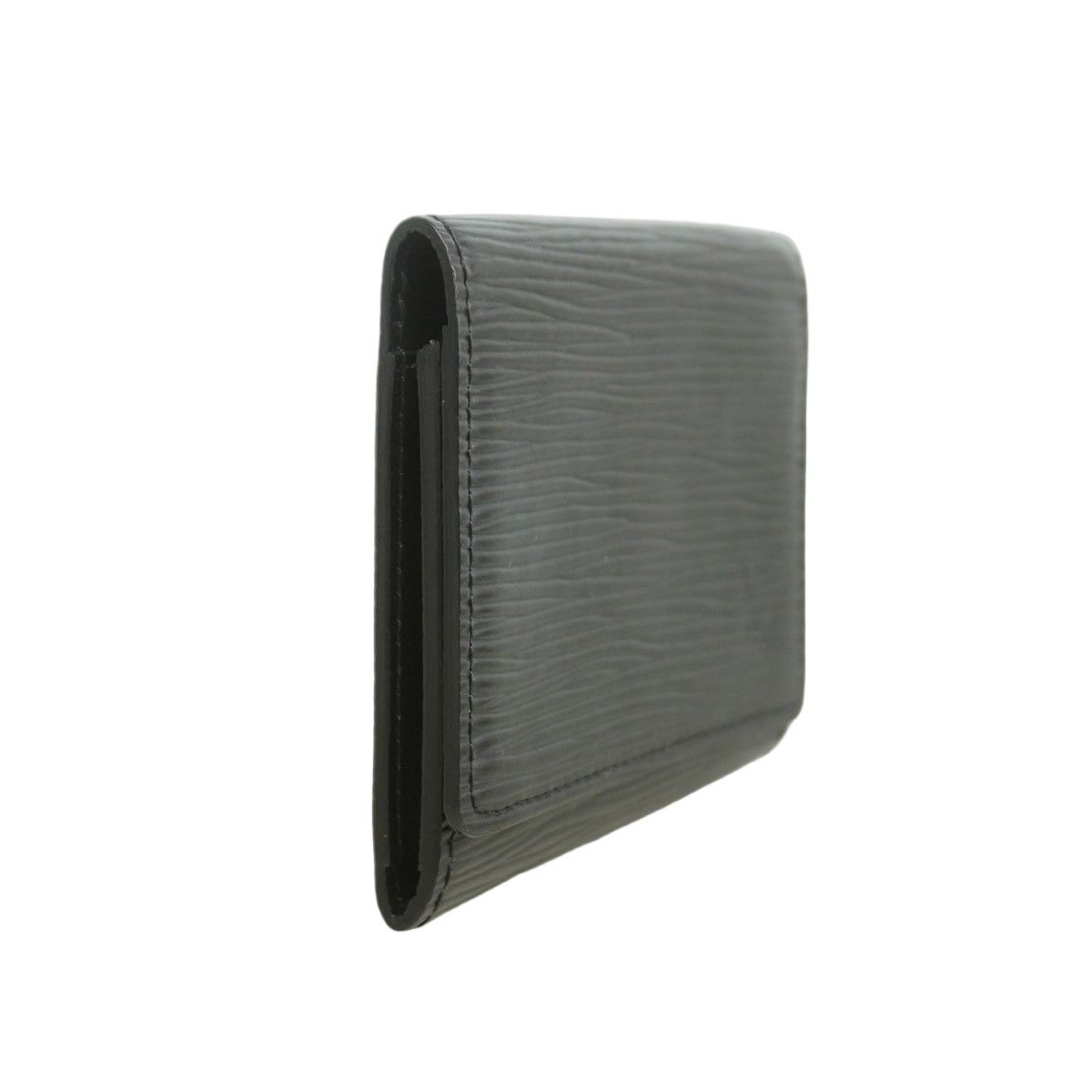 Louis Vuitton Business Card Holder Epi Envelop Noir — view 2