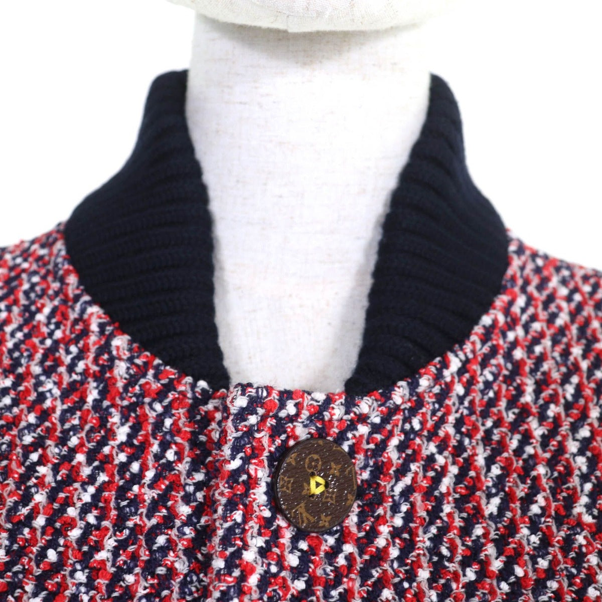 Louis Vuitton 23 AW Monogram Tricolor Boucle Tweed — view 4