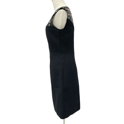 Louis Vuitton Dress Wool Black