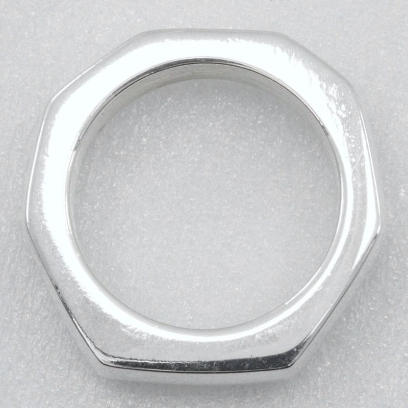 Gucci Bolt Silver 925 Size 10 Ladies 6.8g Ring