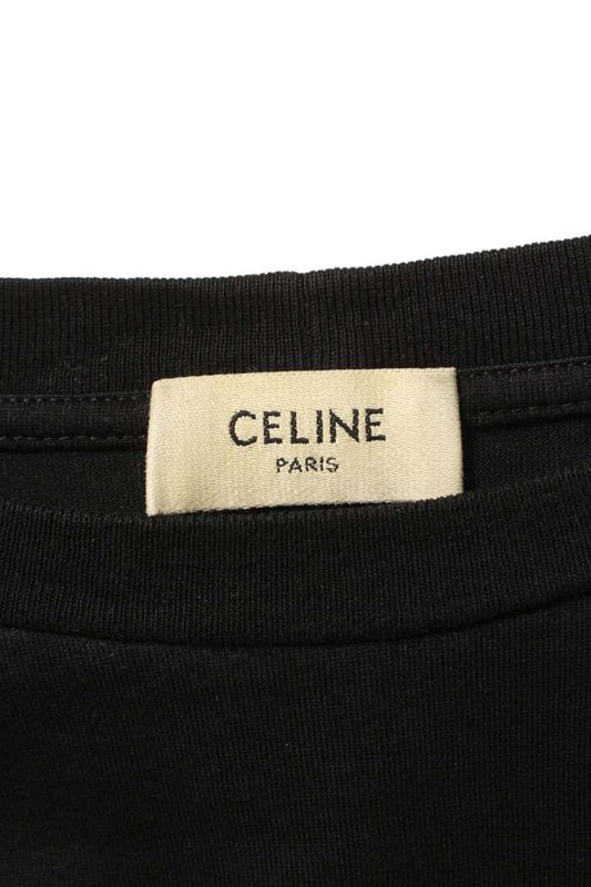 Celine 2x37a671q Gothic Logo Print T-shirt Men's S