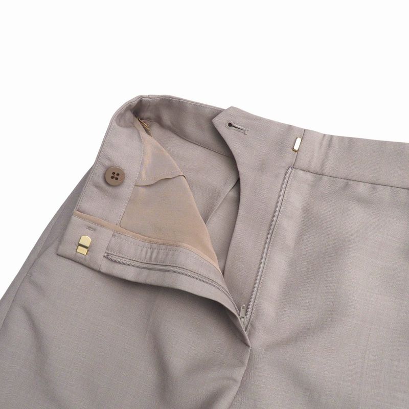 2023Fendi Shorts Size 36 FF Embroidery Double F Half Pants Made In Italy