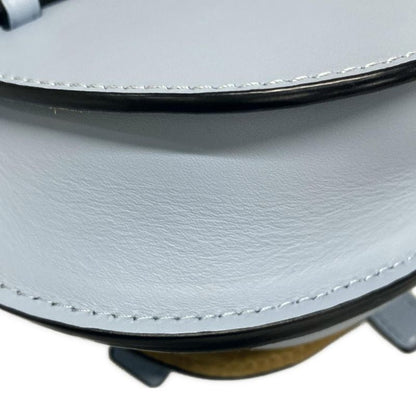 Loewe Shoulder Bag Gate Dual Bag Mini C565r41x04 Light Blue Jacquard Strap