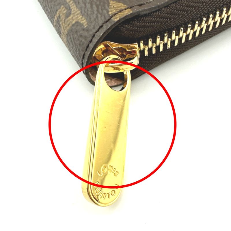 Louis Vuitton M41894 Monogram Zipper Long Wallet Zippy Wallet Long Wallet Louis