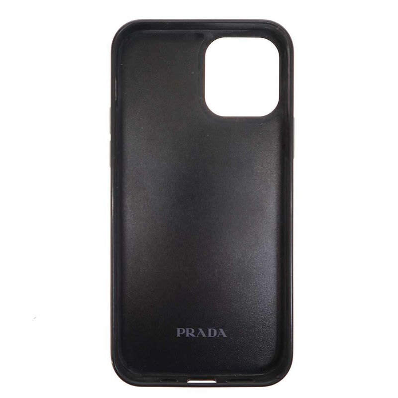 Prada Iphone12 Pro Saffiano Leather Case Beige