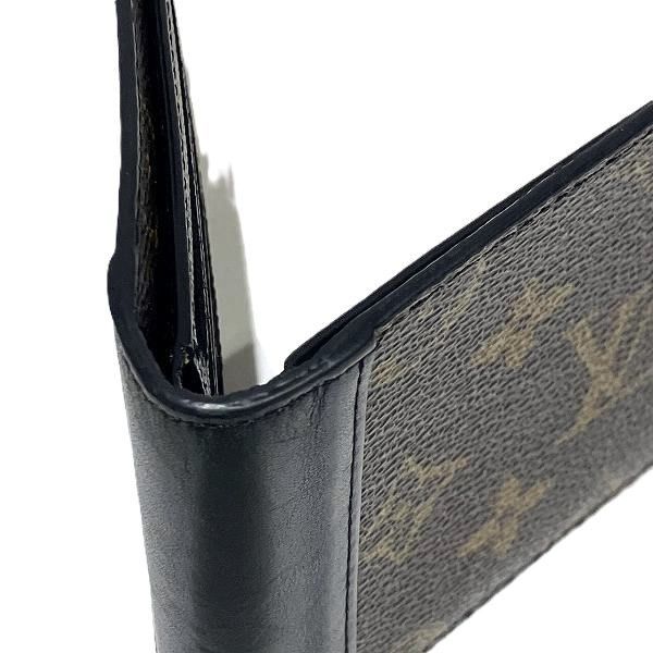 Louis Vuitton Monogram Macassar Portefeuille Gaspard M93801 Bifold Wallet For