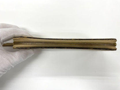 Louis Vuitton Monogram Empreinte Portefeuille Clemence Round Zipped Wallet Long