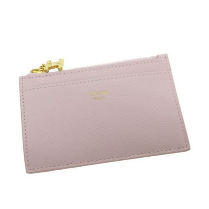 Celine Zip Card Holder Triomphe Charm