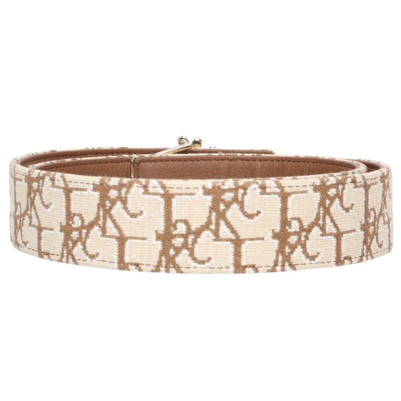 Dior Cactus JACK DIOR Logo Buckle Belt Men's