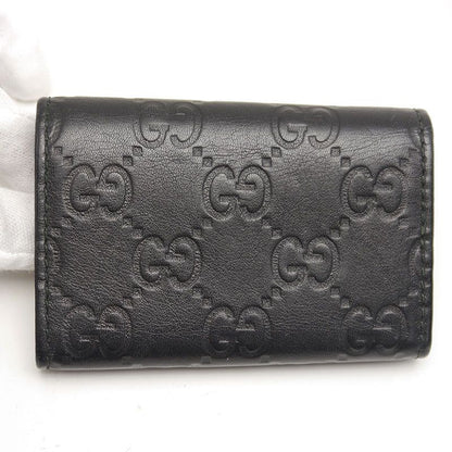 Gucci Interlocking G Leather Key Case 6 Keys 181680