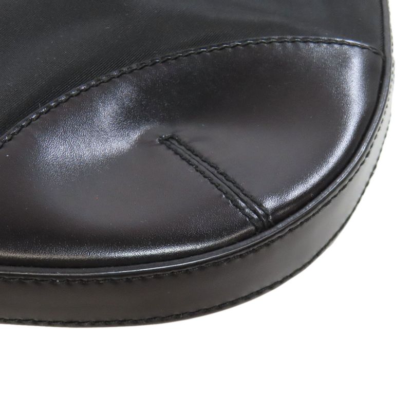 Prada Logo Hardware Shoulder Bag Nylon Women