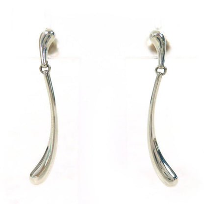 Tiffany & Co Elsa Peretti Teardrop Long Sv925 Earrings For Both Ears Silver