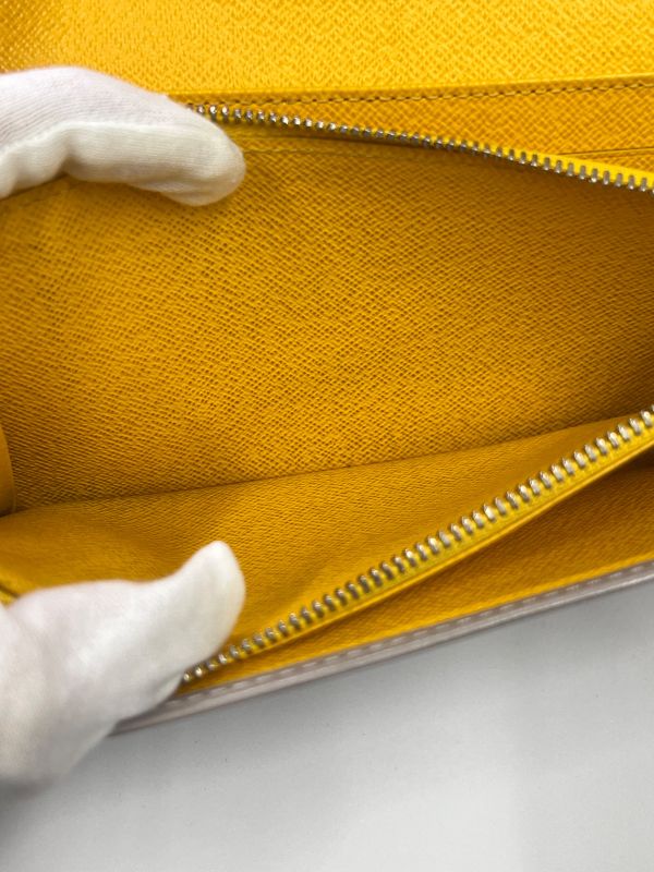 Louis Vuitton Long Wallet Portefeuille-sarah Epi Gray M60318 09bs076