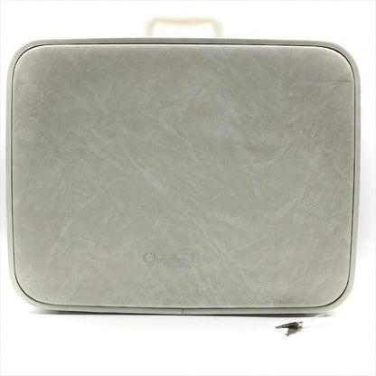 Dior Trunk Attache Case Travel Bag Vintage White