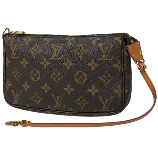Louis Vuitton Pochette Monogram Brown Pouch