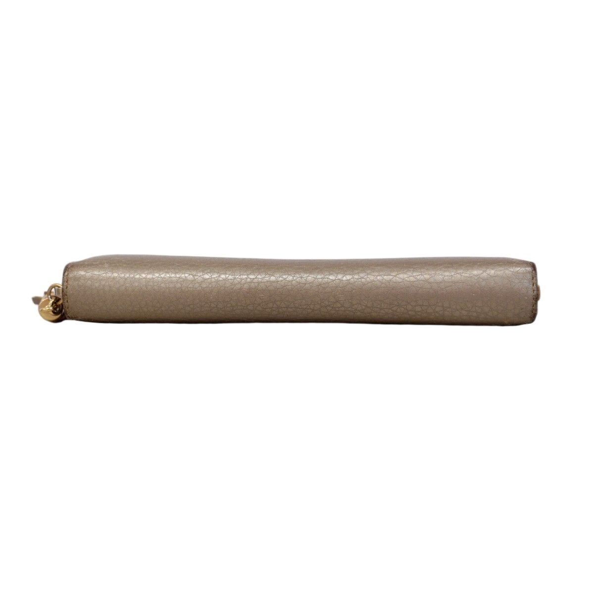 Gucci Wallet Bamb Leather Light Brown Gold — view 2