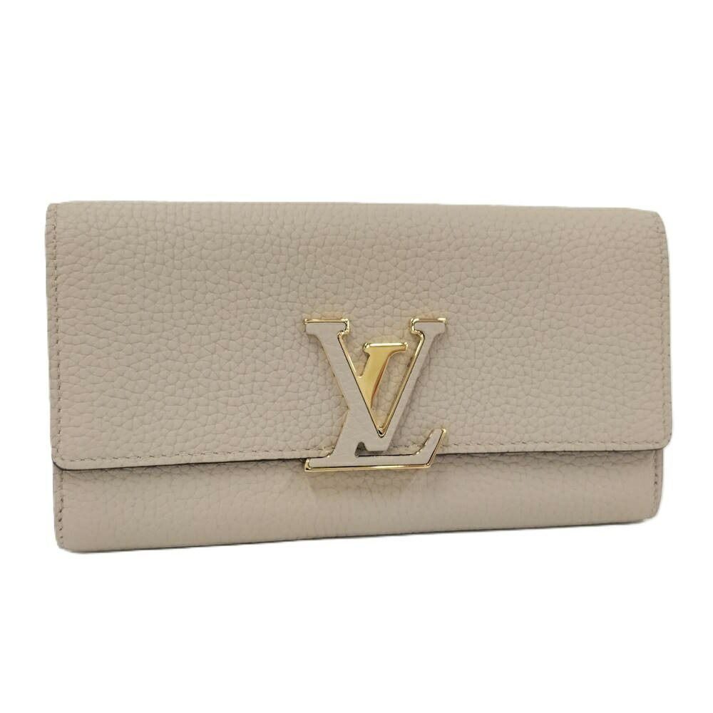 Louis Vuitton Portefeuille Capucines Wallet Taurillon Leather Galle