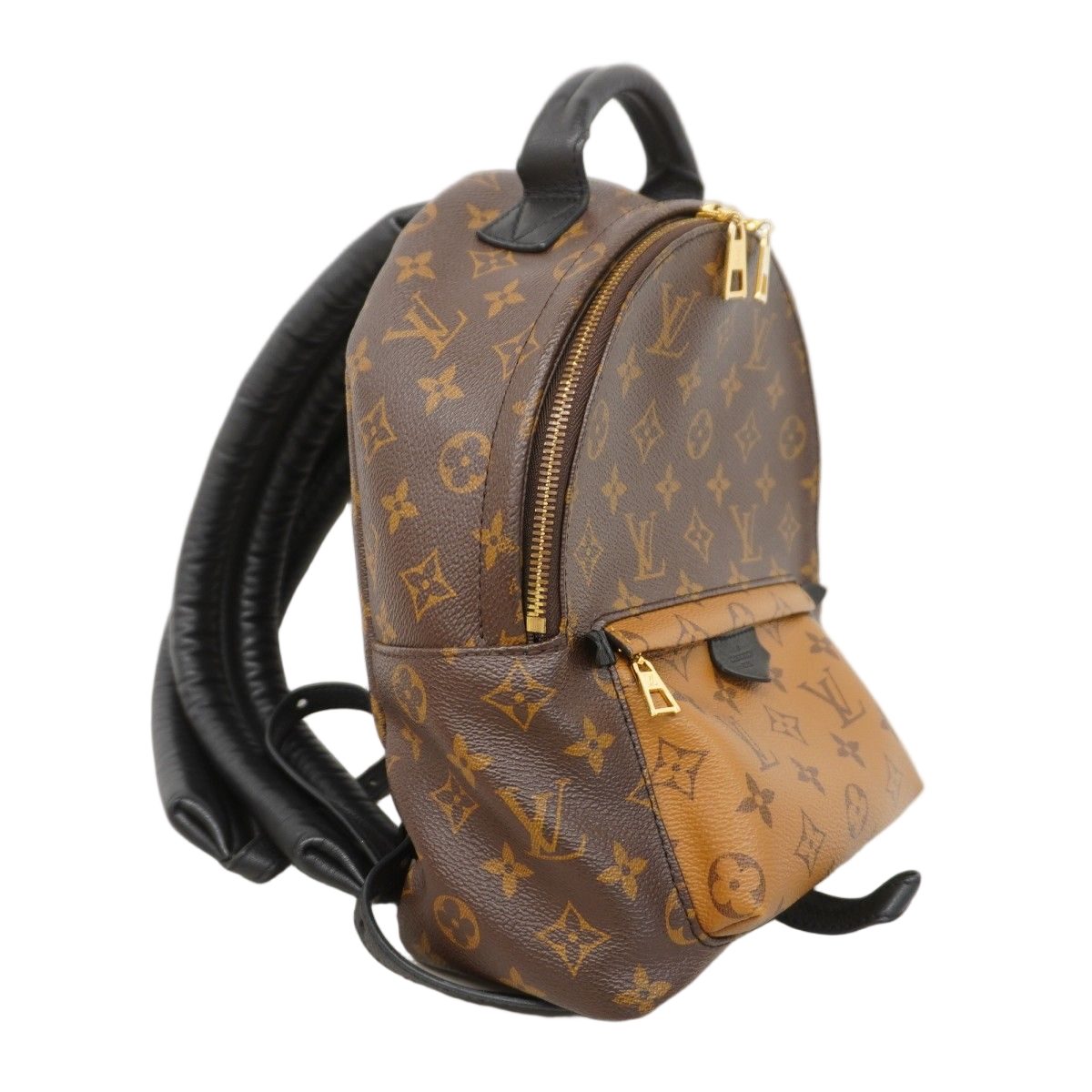 Louis Vuitton Backpack Monogram Reverse Palm Springs PM Brown — view 2