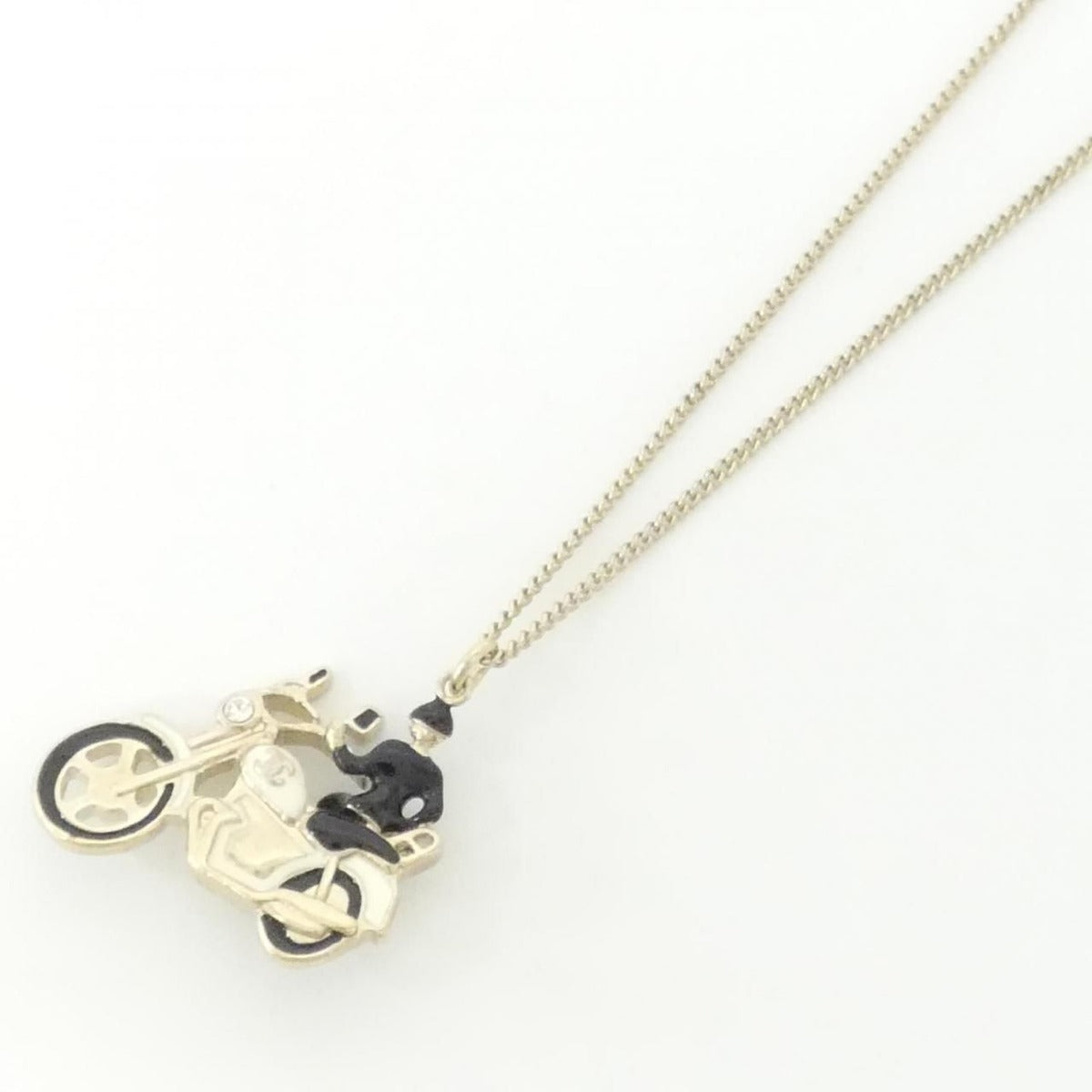 Chanel Necklace Black — view 3