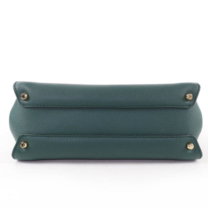 Dolce & Gabbana Sicily Soft Small Leather 2-Way Shoulder Handbag — view 4