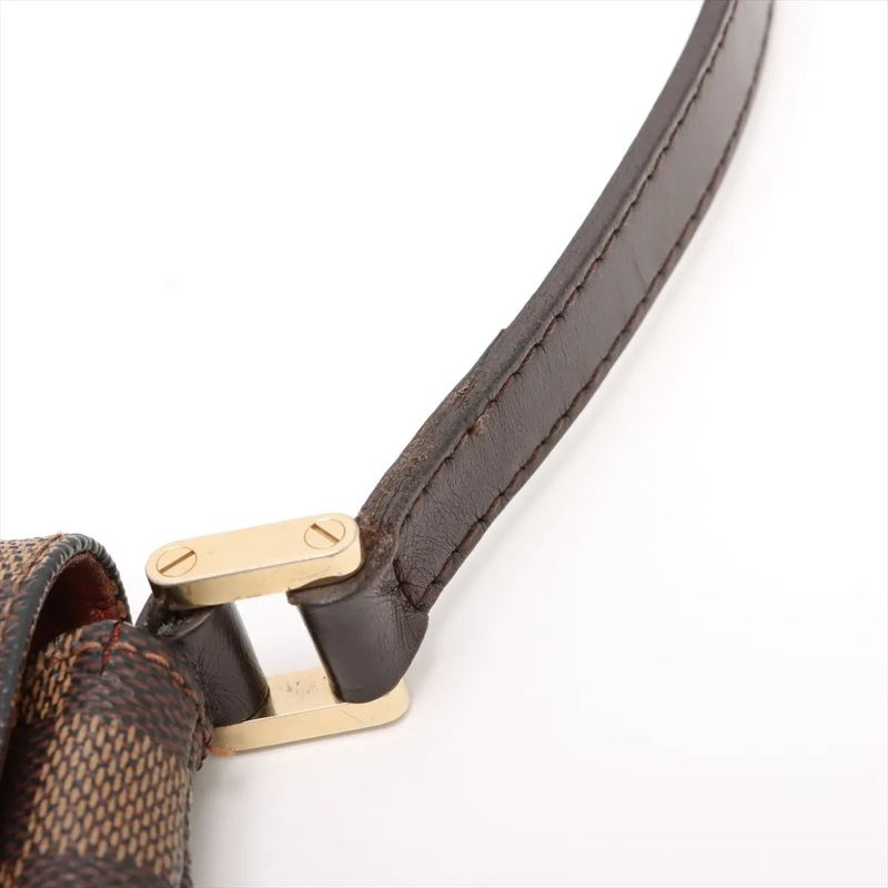 Louis Vuitton Damier Musette Salsa Long N51300 Leather Shoulder Bag Crossbody