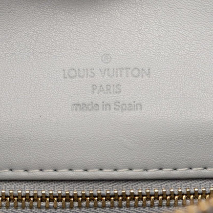 Louis Vuitton Monogram Vernis Houston Tote Handbag M91053 Gris Silver Patent