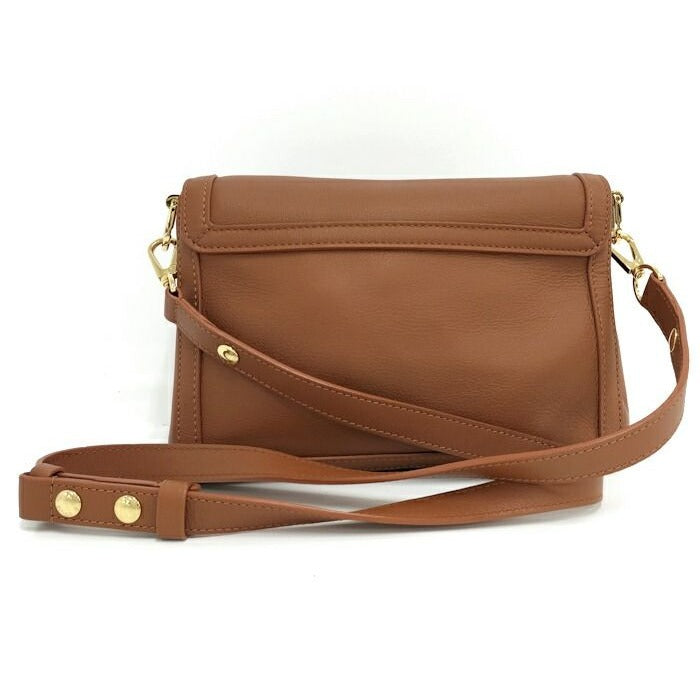 Louis Vuitton Shoulder Bag Dauphine Soft MM Cognac Calf Leather — view 2