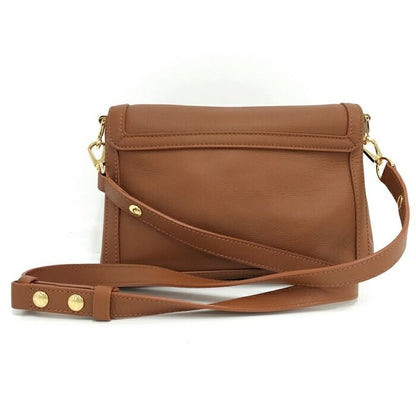 Louis Vuitton Shoulder Bag Dauphine Soft MM Cognac Calf Leather — view 2