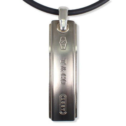 Tiffany & Co 925 Titanium Bar Necklace