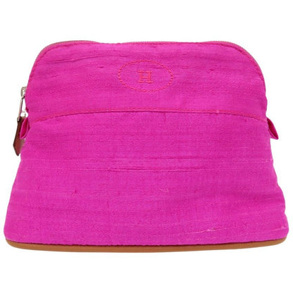 Hermes Bolide Pouch 16 PM Silk Rose Pivoine 0101