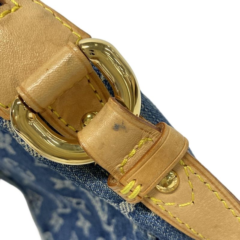 Louis Vuitton Shoulder Bag Monogram Denim Camera Bag M95348 Blue