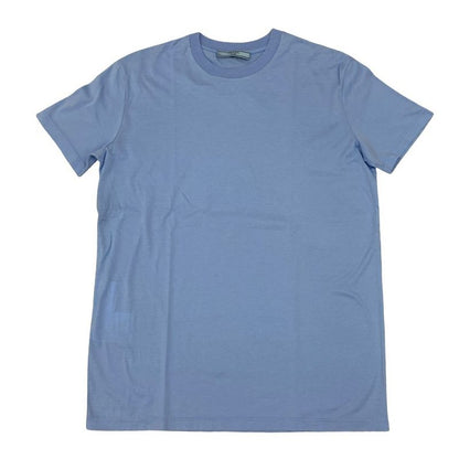 Prada Triangle Logo Motif None Cotton Short Sleeve T-Shirt Top Apparel