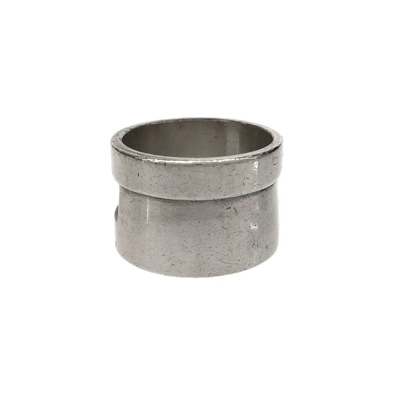 Gucci Square Cut Silver Ring Silver About Size 14