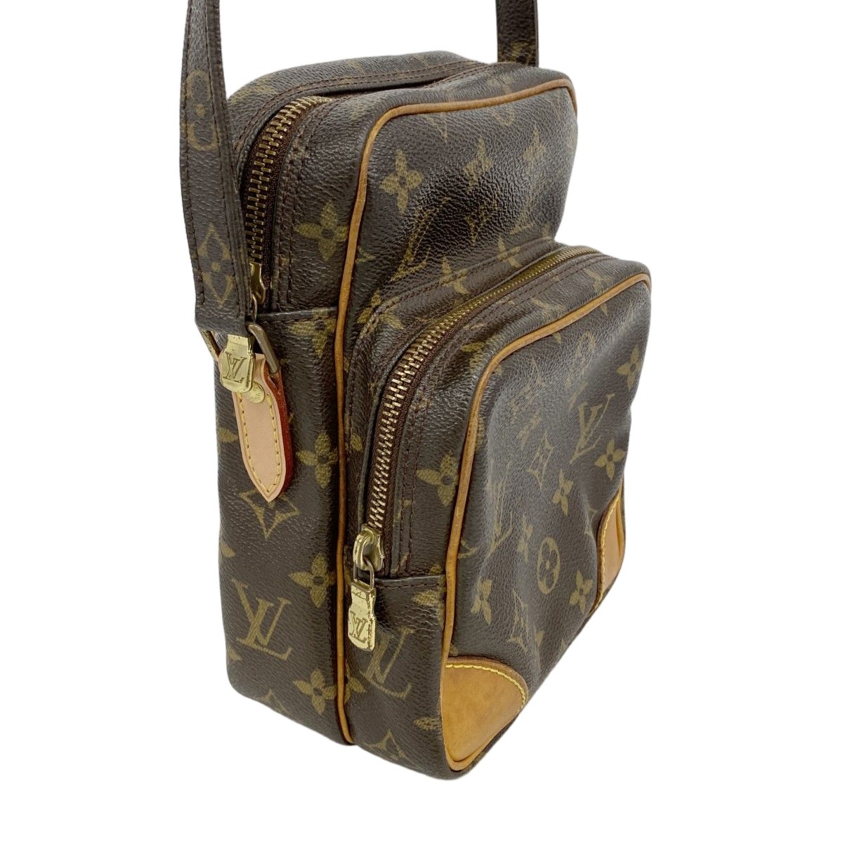 Louis Vuitton Shoulder Bag Monogram Amazon Brown — view 2
