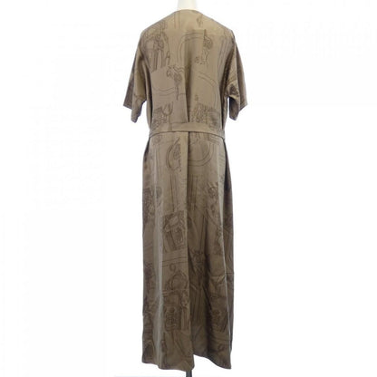 Hermes en Desordre Finesse Twill Lane Dress — view 2