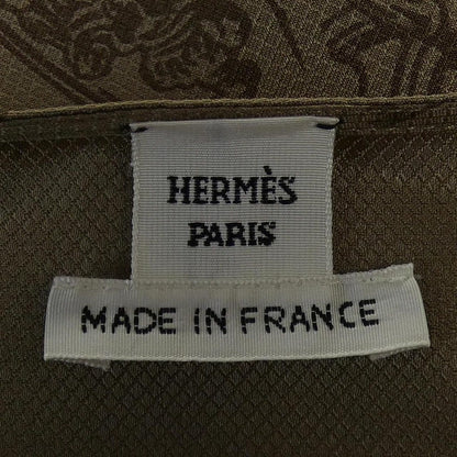 Hermes en Desordre Finesse Twill Lane Dress — view 4