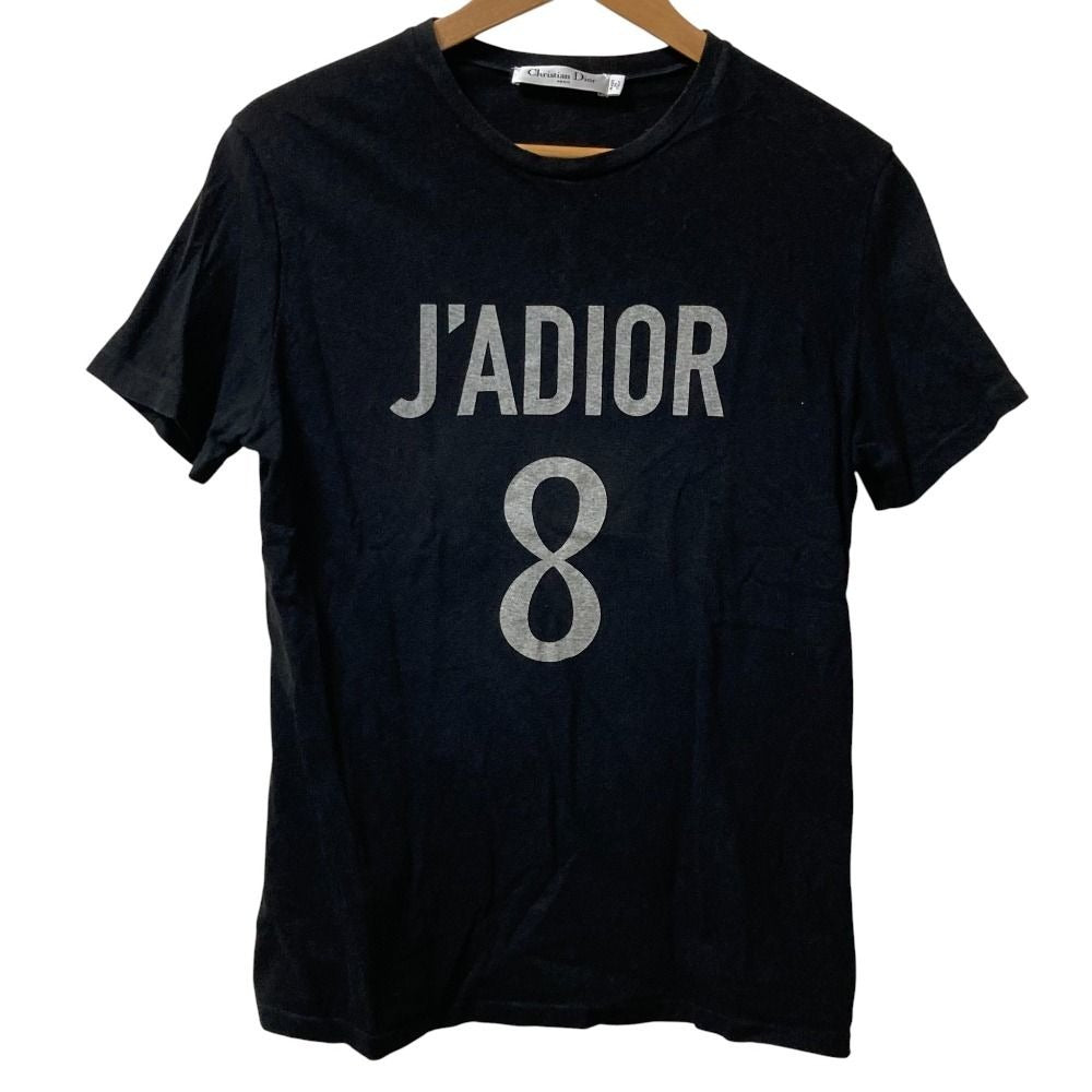 Dior Christian Jadior Short Sleeve T-Shirt L Black Gray
