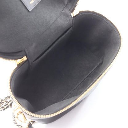 Louis Vuitton Handbag Vanity PM Black Leather — view 3