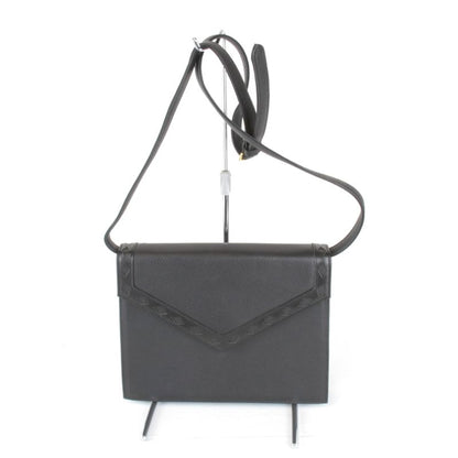 Saint Laurent Shoulder Bag Black Leather