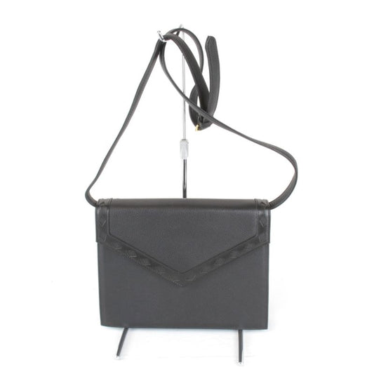 Saint Laurent Shoulder Bag Black Leather