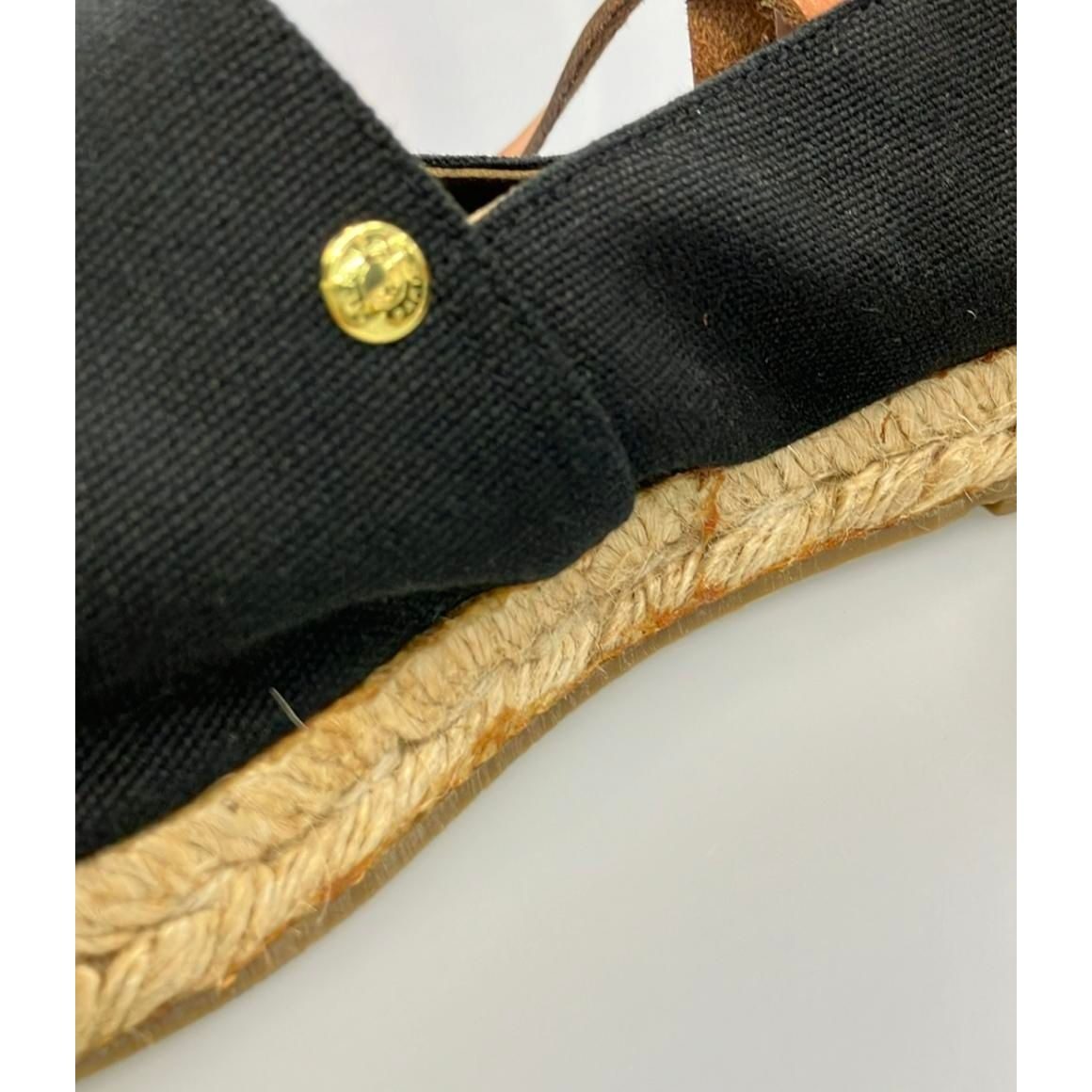 Hermes Flat Shoes Ankle Strap Espadrilles 37 — view 9