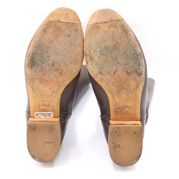 Chanel Long Boots Lambskin 38 Approx 24cm (9.45in) Ladies 4000009801200297