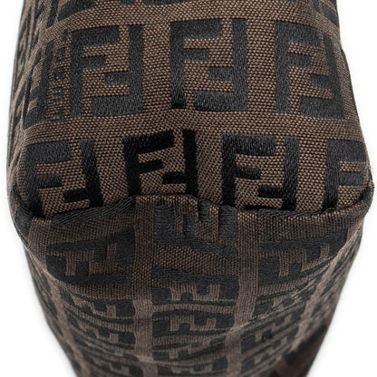 Fendi Brown Black Zucchino Canvas — view 7